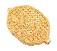 Ipetboom Vietnamese Hollow Magpie Perfume Diffuser Pendant Necklace for Women Vintage Aromatherapy Essential Oil Locket Stylish Everyday Wear and Special Occasion Keepsake Jewelry