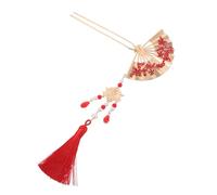 Ipetboom Vintage Chinese Metal Flower Hair Stick with Dangling Tassel Easy Updo Hairpin for Women Cultural Elegance Hair Chopsticks for Wedding Hanfu Cosplay and Party Accessories