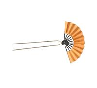 Ipetboom Vintage Fan Hairpin Classical Chinese Hair Stick for Weddings and Special Occasions Elegant Unique Ancient Design and Meticulous Craftsmanship Bridal Accessory