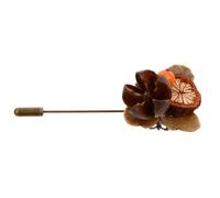 Ipetboom Vintage Handmade Simulation Berry and Pine Cone Brooch, Retro Autumn Clothing Accessory Pin, Small Fresh Japanese Style Brooch for Women’s Outfit Decoration