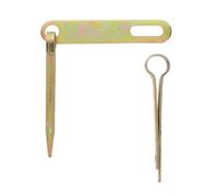 Ipetboom Vintage Metal Door Latch Lock Small Size Thickened Welded Door Bolt for Wooden Barn Gate Shed with Security Pin Fastener Hardware