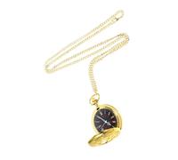 Ipetboom Vintage Roman Pocket Watch Decorative Hanging Watch with Carved Pattern Present for Birthdays Anniversaries and Father Day Portable and Functional