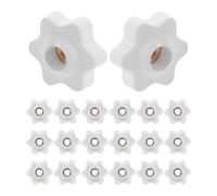 Ipetboom Walker Accessories 20pcs: M6 Anti-Slip Rollator Replacement Knobs with Ergonomic Design for Senior Walkers