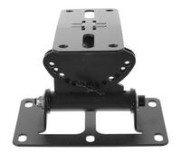 Ipetboom Wall Speaker Mount Surround Speaker Wall Mount with Rotatable Horizontal Design Thickened Zinc Alloy Construction for Engineering Stages and Other Venues