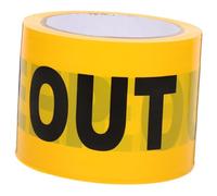 Ipetboom Warning Keep Out Tape Non-adhesive Safety Barrier Tape for Crime Scene Caution Marking and Construction Site Use