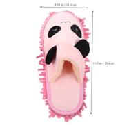 Ipetboom Washable Reusable Mop Slippers for Floor Cleaning Anti-slip Quiet Mopping Shoes with Absorbent Microfiber Bottom Suitable for Adults and Convenient Bedroom and Home Use