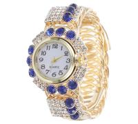 Ipetboom Watches Time with The Tell as Keeping A and Precise Easy to Wrist Featuring Fashionable Blue Alloy Quartz Wristwatch A Birthday Or Christmas Ladies Gift for Women
