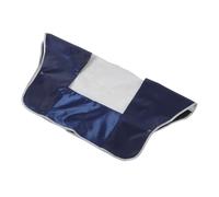 Ipetboom Waterproof Mobility Scooter Control Panel Cover with See-Through Window, Large Blue PVC Console Protector for Electric Wheelchairs and Four-Wheel Scooters, Dustproof Handlebar