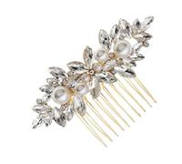 Ipetboom Wedding Rhinestone Hair Comb Elegant Bridal Hair Accessory for Women and Girls for Prom and Dance Versatile Styling Comb for Bridesmaids and Special Events