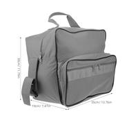Ipetboom Wheelchair Bag: Large Wheelchair Storage Bag Storage Oxford Fabric Accessory for Back Hanging Manual Electric Chairs