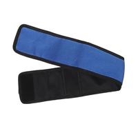 Ipetboom Wheelchair Calf Strap Foot Support Belt 50cm Blue Oxford Mesh Leg Rest Strap for Elderly Mobility Aid with Hook and Loop Fastener