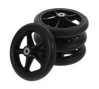 Ipetboom Wheelchair Castor Wheels Pneumatic Wheelchair Front Wheels Quiet Safe Movement