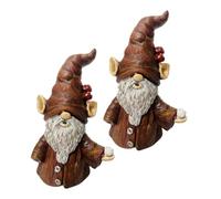 Ipetboom Whimsical Gnome Incense Burner Resin Ornament for Home and Office Dual-purpose Decorative Holder with Intricate Details Lightweight Portable Ash Catcher for Sticks Holiday Ready