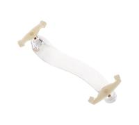 Ipetboom White Acrylic Violin Pad Support with Deep Arc Design for Comfortable Stable Fit Portable Lightweight Holder Suitable for Various Occasions