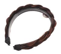 Ipetboom Wide Hairband Four Strand Braid Headband Hair Band Large for Women Girls Ponytail Holders Braids Accessories Hair Ornament