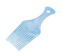 Ipetboom Wide Tooth Styling Comb for Men and Women Plastic Afro Pick for Thick Curly Hair Long Hair Detangling Tool for Slicked Back Hairstyles and Wigs