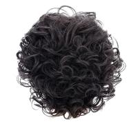 Ipetboom Women's Short Curly Wig Fluffy Style Realistic Fiber Hair Wig for Fashionable Daily Look for Parties Cosplay Halloween