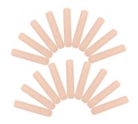 Ipetboom Wooden Dowel Pins Straight Grooved Rods for Furniture Connection DIY Crafting Bag Fine Workmanship Stable Joinery Handcraft Supplies