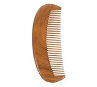 Ipetboom Wooden Massage Comb for Scalp Relief Portable Carved Hair Brush Retro Design Smooth Handle Natural Verawood for Women Men