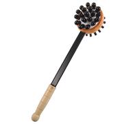 Ipetboom Wooden Massage Hammer Ergonomic Handheld Design Double Head Lightweight Manual Massage Hammer Featuring Patting Mechanism for Back and Arms for Home and Office Relaxation