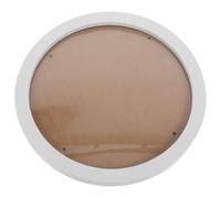 Ipetboom Wooden Round Circle Photo Frame 30Cm White for Gallery and Bedroom Display Versatile Photo Holder