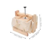 Ipetboom Wooden Tofu Mold Kitchen Tofu Maker for Homemade Bean Curd Pressing Practical Lightweight Cooking Tool for Vegan and Plant Based Meals