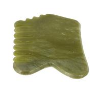 Ipetboom Xiuyan Jade Scalp Massage Comb for Relaxing Body and Mind, Multi-Part Massaging Tool with Green Jade Material, Suitable for Hands and Back Use