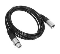 Ipetboom XLR Male to Female Balanced Microphone Cable 5-Pin Audio Cord for Stage Lighting Podcast Mixer Professional Recording
