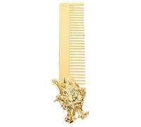 Ipetboom Zinc Alloy Viking Comb for Men Oil Hair Styler Beard Styling Tool Portable Hair Comb