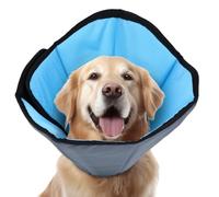 ipetstation Dog Cone Collar for Dogs After Surgery Extra Long, Adjustable Comfy Dog Elizabethan Pet Collar Cone for Large Dogs Anti-Lick Protective Wound (2XL (Neck Girth: 20.5-23.6in))