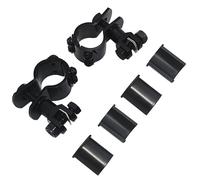 IPEVMLZ 1"-1.25" Bars Foot Peg Mount Highway Clamp Footrest Motorcycle For Harley For Electra For Road For King For Street For Glide For Davidson For Dyna(BLACK,Bracket Kit)