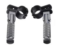 IPEVMLZ 22-27/30-35mm CNC Aluminum Motorcycle Part Universal Clamp Pedals Folded Footrest Footpeg Motorcycles bicycle(GRAY,Big)