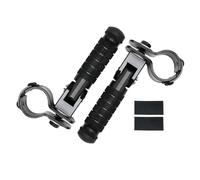 IPEVMLZ 23-27MM For R1200GS LC R1250GS R1250RT S1000RR/XR F 900 850 750 GS Motorcycle Highway Foot Pegs Folding Footrests Clamps(BLACK)