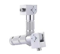IPEVMLZ 8mm Universal Pedals Folded Footrest Footpeg For Motorcycles Bicycles Electric Vehicles Mopeds Karts Scooters(Silver)