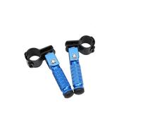 IPEVMLZ 90-Degree Folding Pedals ALCON CNC Aluminum Alloy Motorcycle Rearset Footrests Foot Rest Foot Pegs 8mm Pedal Motorcycles Parts(Blue)