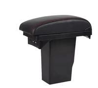IPEVMLZ Car Armrest Box For Peugeot 2008 Punch-free Central Storage Box For Car Center Console Modification With USB Connector(Plane Red line)
