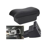 IPEVMLZ Car Armrest Box Interior Parts Details Retrofit Parts Storage Box Car Accessories For Hyundai I10 Car Armrest(B3 Black white 3USB)