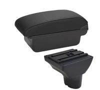 IPEVMLZ Car Armrest For Hyundai I20 2012 Armrest Box Interior Parts Details Special Retrofit Parts Center Storage Box(C2 Black line NO USB)