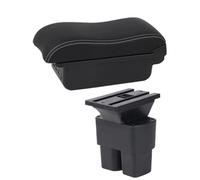 IPEVMLZ Car Armrest For N&issan For NV200 Armrest Box For NV200 Evalia Storage Box Interior Retrofit Parts Car Accessories(B3 Black white 3USB)