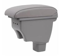 IPEVMLZ Car Rotatable Armrest For Suzuki Sx4 2007 2008 2009 2010 2011 2012 2013 Arm Rest Center Centre Console Storage Box(GRAY)
