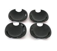 IPEVMLZ Carbon Fiber Printed Exterior Side Door Handle Cover Bowl Trim Molding Frame for VW for Passat B5 B5.5 2000-2005(Door Bowl Cover)