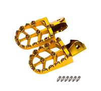 IPEVMLZ CNC Aluminum Foot Pegs Rest Footpegs Electric Motorcycle For SurRon For Sur-Ron For Light Bee X S For Talaria(Gold)