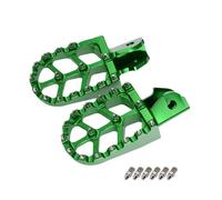 IPEVMLZ CNC Aluminum Foot Pegs Rest Footpegs Electric Motorcycle For SurRon For Sur-Ron For Light Bee X S For Talaria(Green)