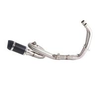 IPEVMLZ Exhaust For Y&amaha FZ07 MT07 FZ-07 MT-07 XSR 700 2014 2015 2016 2017 Motorcycle Exhaust Front Pipe Escape Muffler Full System(TYPE-b)