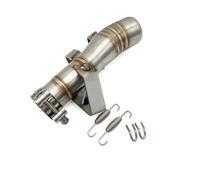 IPEVMLZ Exhaust Pipe Slip On Middle Exhaust Link Pipe Adapter Connector For XADV XADV750 X-ADV750 X-ADV 750 2017 2018 2019 2020 2021