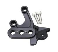IPEVMLZ Foot Pegs Fixing Bracket Mount Support Electric Motorcycle For Surron For Light Bee X S For Segway X160 X260(Black Left)
