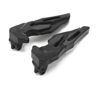 IPEVMLZ For ADV150 ADV160 ADV 150 160 Motorcycle Accessory CNC Aluminum Rearset Footrests Foot Rest Foot Pegs Pedal(BLACK,ADV160)