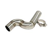 IPEVMLZ For B&MW F900R F900XR 2020 2021 Motorcycle Exhaust Middle Link Pipe Adapter Connector 51mm Exhaust Mid Connection Pipe