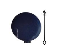 IPEVMLZ For B&MW G30 5 Series M-Sport 520 523 528 530 535 550i 2017 2018 2019 2020 Car Front Bumper Tow Hook Cover Cap Accessory 51118068068(Black With Blue)