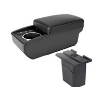 IPEVMLZ For C&hevrolet For Cruze Armrest Box Arm 2009 2010 2011 2013 2014 2015 Centre Console Storage Box Interior(B2 black line 3USB)